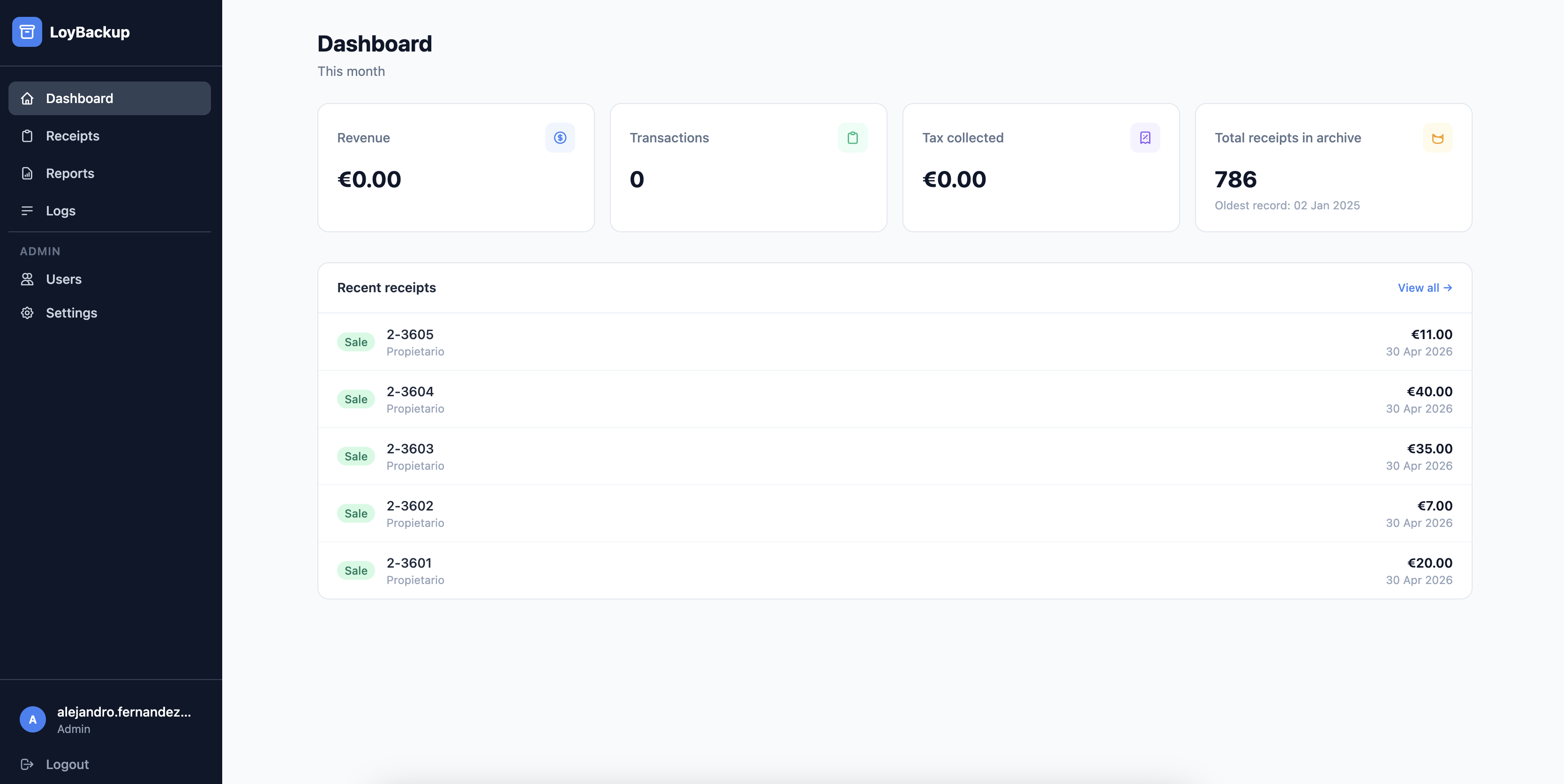 LoyBackup preview